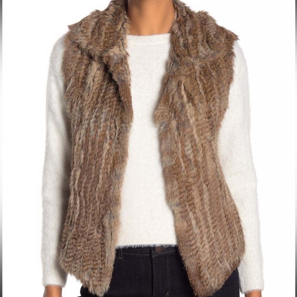 Bagatelle Rabbits Fur Vest